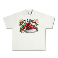Pistachio merry Christmas santa Urban Heavy Tee - CowhideDigitalArt
