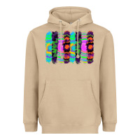 Mushroom tie dye brushstrokes Heavyweight Hoodie - RanaPortraitStore