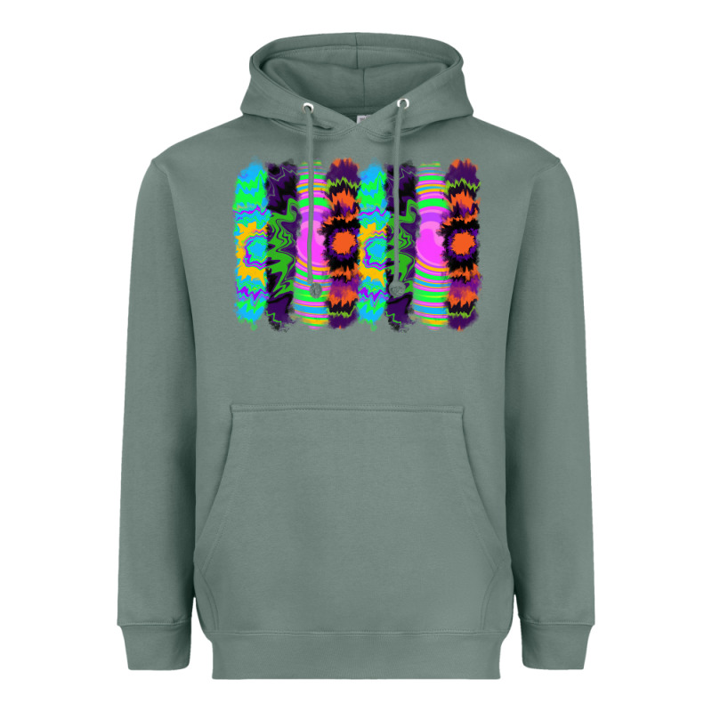 Tie Dye Brushstrokes Heavyweight Hoodie by RanaPortraitStore | Teevron