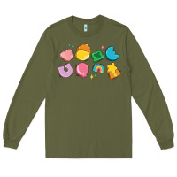 Army Green st patrick's lucky charms Long Sleeve Tee - Artiststas