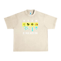 Sandshell stem education science tech engineering maths Urban Heavy Tee - linhVisuals