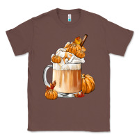 Chestnut Fall Coffee Classic Tee - FaDigitalArtStudio