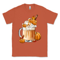 Copper Fall Coffee Classic Tee - FaDigitalArtStudio