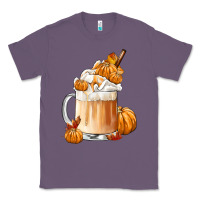 Lavender Fall Coffee Classic Tee - FaDigitalArtStudio
