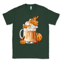 Sports Green Fall Coffee Classic Tee - FaDigitalArtStudio