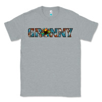 Heather Grey granny cowhide sunflower Classic Tee - Jasminsmagicworld