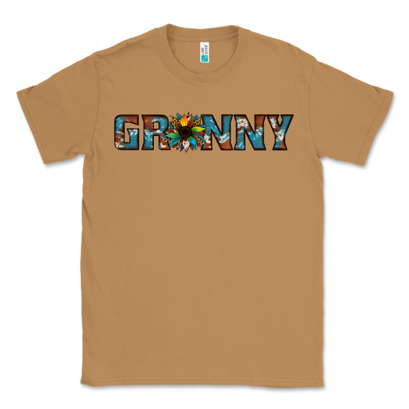 Granny Cowhide Sunflower Classic Tee by Jasminsmagicworld | Teevron