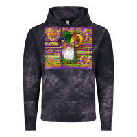Cloud Black mardi gras gnomes mask serape sunflowers Vintage Hoodie - Artiststas