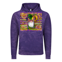 Cloud Purple mardi gras gnomes mask serape sunflowers Vintage Hoodie - Artiststas