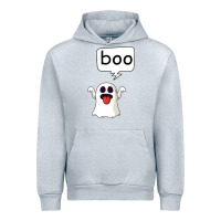 Heather Grey Boo Urban Hoodie - Bettercallsaul