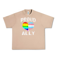 Burro proud ally lgbt rainbow heart gay pride month Urban Heavy Tee - linhVisuals