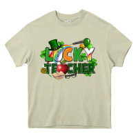 Mossy lucky teacher St. Patricks Day Heavy Core Tee - FaDigitalArtStudio