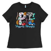 Black pt therapy Ladies Tee - CowhideDigitalArt
