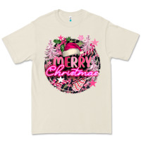 Bone pink merry christmas Premium Tee - FaDigitalArtStudio