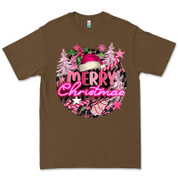 Cacao pink merry christmas Premium Tee - FaDigitalArtStudio