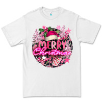 White pink merry christmas Premium Tee - FaDigitalArtStudio