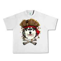 Lunar Rock alaskan malamute pirate dog halloween Urban Heavy Tee - linhVisuals