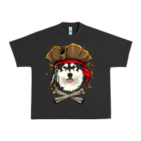 Pigment Black alaskan malamute pirate dog halloween Urban Heavy Tee - linhVisuals