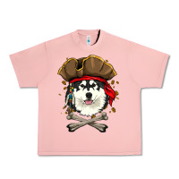Salmon alaskan malamute pirate dog halloween Urban Heavy Tee - linhVisuals