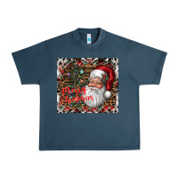 Midnight Navy merry Christmas Urban Heavy Tee - CowhideDigitalArt
