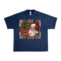 Navy merry Christmas Urban Heavy Tee - CowhideDigitalArt