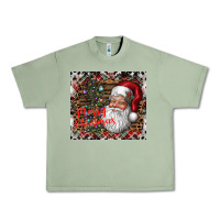 Oil Green merry Christmas Urban Heavy Tee - CowhideDigitalArt