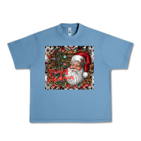 Pebble Blue merry Christmas Urban Heavy Tee - CowhideDigitalArt