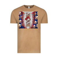 Vintage Camel Baseball Mom Vintage Tee - CowhideDigitalArt