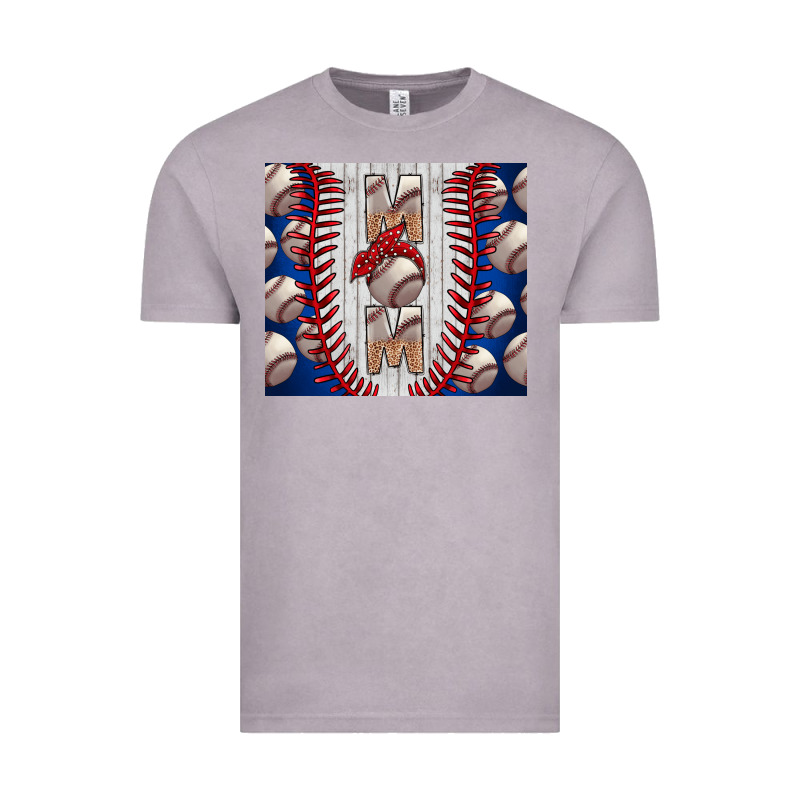 Baseball Mom Vintage Tee by CowhideDigitalArt | Teevron