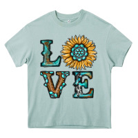 Arona sunflower love Heavy Core Tee - RanaPortraitStore
