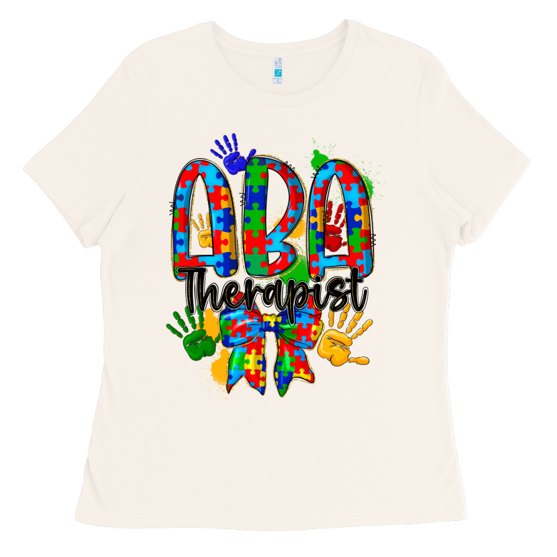 Aba Therapist Ladies Tee by CowhideDigitalArt | Teevron