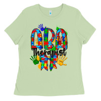 Matcha aba therapist Ladies Tee - CowhideDigitalArt