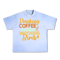 Grape Ice drinking coffee watching birds funny Urban Heavy Tee - linhVisuals