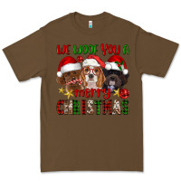 Cacao We Woof You A Merry Christmas Premium Tee - FaDigitalArtStudio