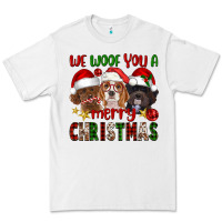 White We Woof You A Merry Christmas Premium Tee - FaDigitalArtStudio