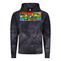 Cloud Black Western St. Patrick's Day Shamrock Rainbow Vintage Hoodie - Artiststas