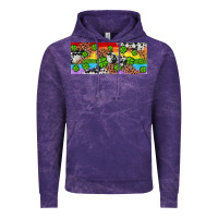 Cloud Purple Western St. Patrick's Day Shamrock Rainbow Vintage Hoodie - Artiststas