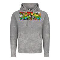 Cloud Rock Western St. Patrick's Day Shamrock Rainbow Vintage Hoodie - Artiststas