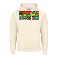 Vintage Artic Western St. Patrick's Day Shamrock Rainbow Vintage Hoodie - Artiststas