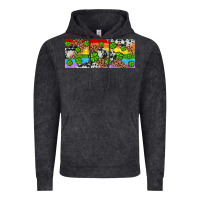 Vintage Black Western St. Patrick's Day Shamrock Rainbow Vintage Hoodie - Artiststas
