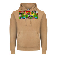 Vintage Camel Western St. Patrick's Day Shamrock Rainbow Vintage Hoodie - Artiststas