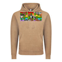 Vintage Coffee Western St. Patrick's Day Shamrock Rainbow Vintage Hoodie - Artiststas