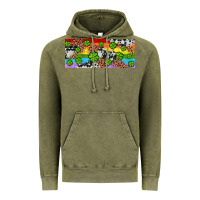 Vintage Olive Western St. Patrick's Day Shamrock Rainbow Vintage Hoodie - Artiststas