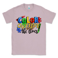 Lilac Color outside the lines Classic Tee - FaDigitalArtStudio