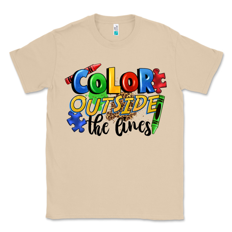 Color Outside The Lines Classic Tee by FaDigitalArtStudio | Teevron