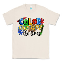 Natural Color outside the lines Classic Tee - FaDigitalArtStudio