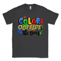 Smoke Color outside the lines Classic Tee - FaDigitalArtStudio