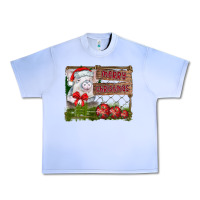 Grape Ice merry Christmas pig Urban Heavy Tee - CowhideDigitalArt