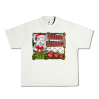 Pistachio merry Christmas pig Urban Heavy Tee - CowhideDigitalArt