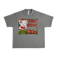 Tornado merry Christmas pig Urban Heavy Tee - CowhideDigitalArt